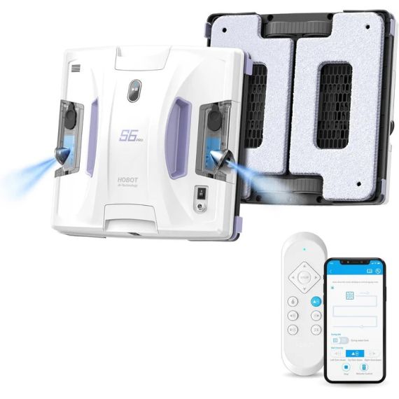 РОБОТ ДЛЯ МЫТЬЯ ОКОН  HOBOT S6 PRO