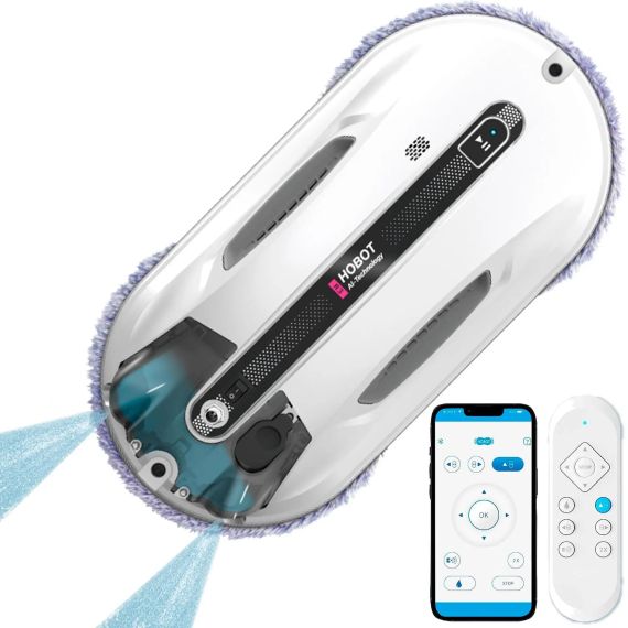 КОМПЛЕКТ РОБОТ-ПЫЛЕСОС HOBOT LEGEE D8 + РОБОТ ДЛЯ МЫТЬЯ ОКОН HOBOT R3