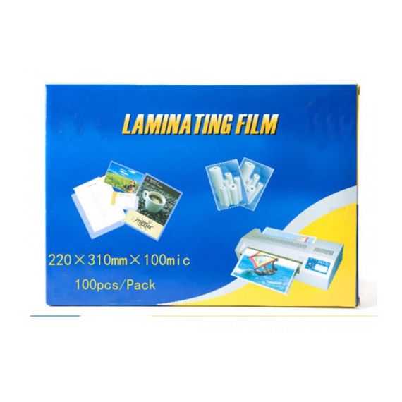 PSPET 007888, A3 LAMINATION FILM 100 MICRONS, 100 SHEETS, PS.