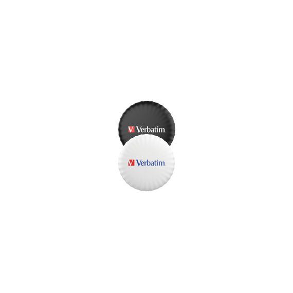 BLUETOOTH COIN TRACKER VERBATIM MY FINDER 2 PACK, BLACK & WHITE