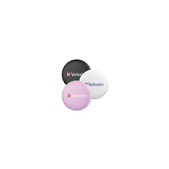 BLUETOOTH COIN TRACKER VERBATIM MY FINDER 3 PACK, BLACK/ WHITE/ PURPLE
