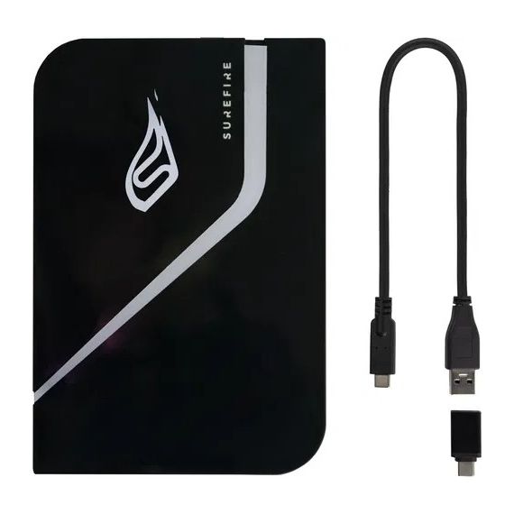 2.5” ВНЕШНИЙ ИГРОВОЙ SSD VERBATIM SUREFIRE PYRODRIVE / 1TB / USB 3.2 GEN1 / BLACK