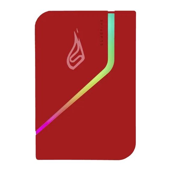 2.5” ВНЕШНИЙ ИГРОВОЙ SSD VERBATIM SUREFIRE PYRODRIVE / 1TB / USB 3.2 GEN1 / RED