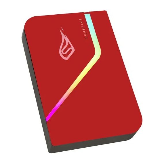 2.5” ВНЕШНИЙ ИГРОВОЙ SSD VERBATIM SUREFIRE PYRODRIVE / 1TB / USB 3.2 GEN1 / RED
