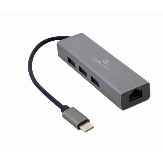 USB-C / GIGABIT ETHERNET ADAPTER  / GEMBIRD A-CMU3-LAN-01