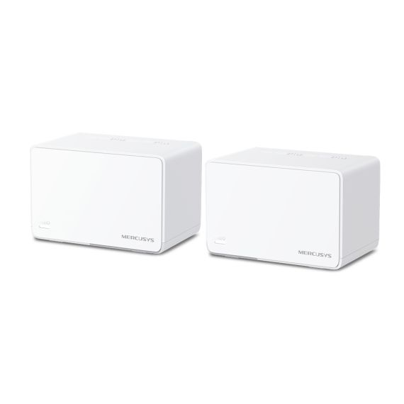 MESH WI-FI СИСТЕМА MERCUSYS HALO H80X (2-PACK)  / AX3000 DUAL BAND / 3 X GIGABIT LAN