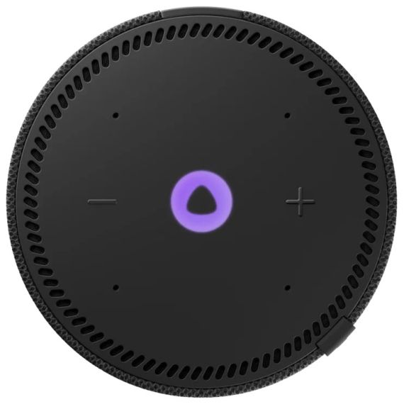 УМНАЯ КОЛОНКА YANDEX STATION MINI (CLOCK) / WITH ALISA / 10W / BLACK