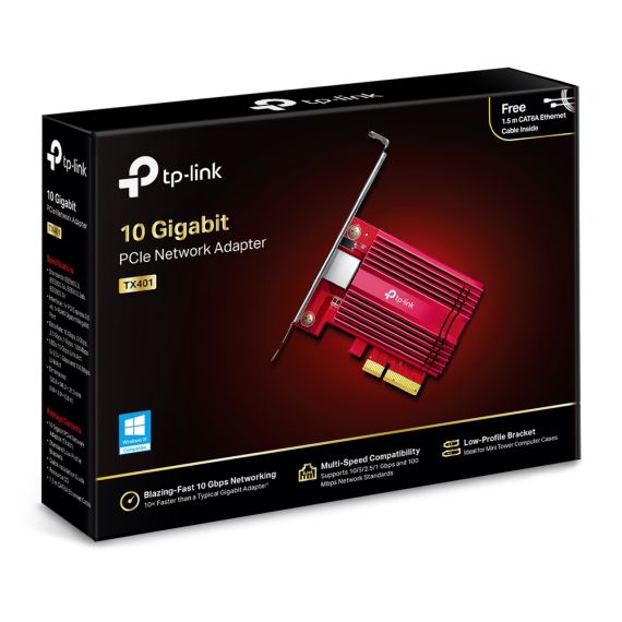 PCIE / 10 GIGABIT ETHERNET ADAPTER  / TP-LINK TX401