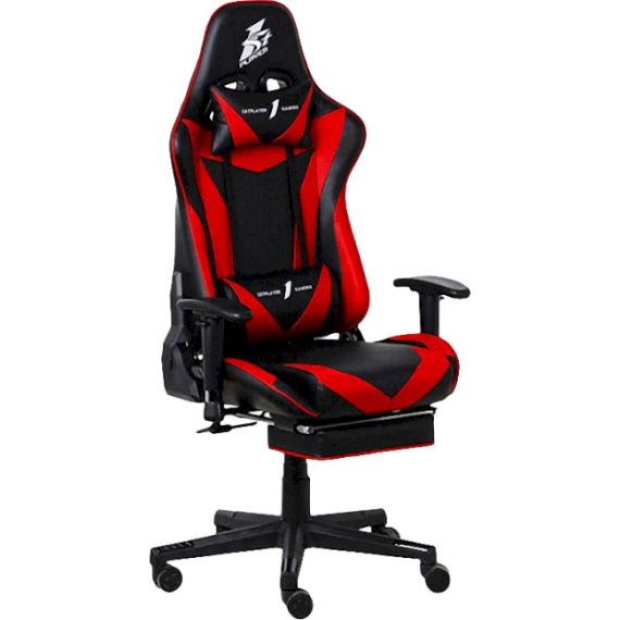 ИГРОВОЕ КРЕСЛО 1STPLAYER FK3/ 160KG/  2D ARMREST/ BLACK/RED