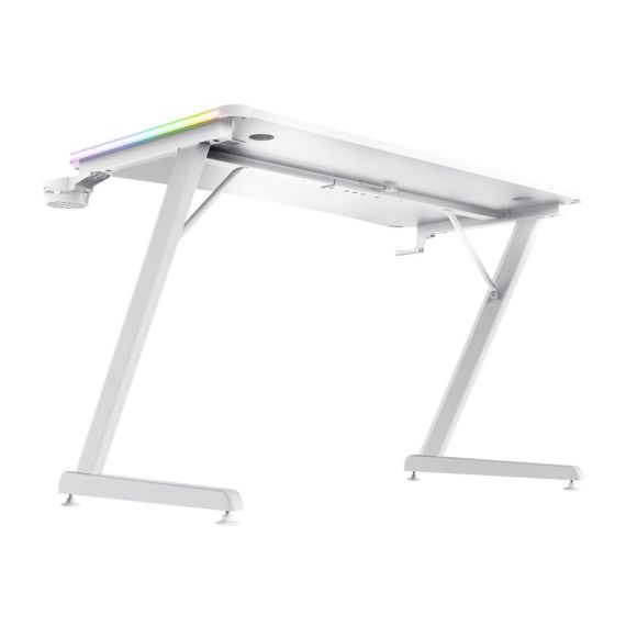 ИГРОВОЙ RGB-СТОЛ TRUST GXT 709W LUMINUS, WHITE