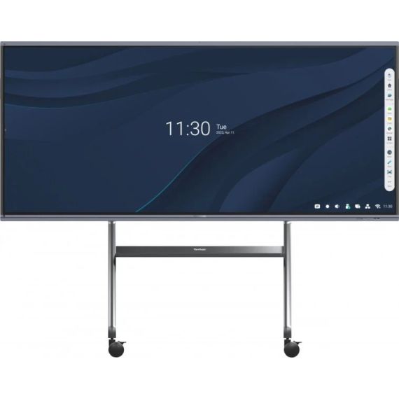 ТОНКАЯ ТЕЛЕЖКА ДЛЯ ДИСПЛЕЕВ ОТ 55” ДО 105” VIEWSONIC VB-STND-009, GRAY, 150KG MAX