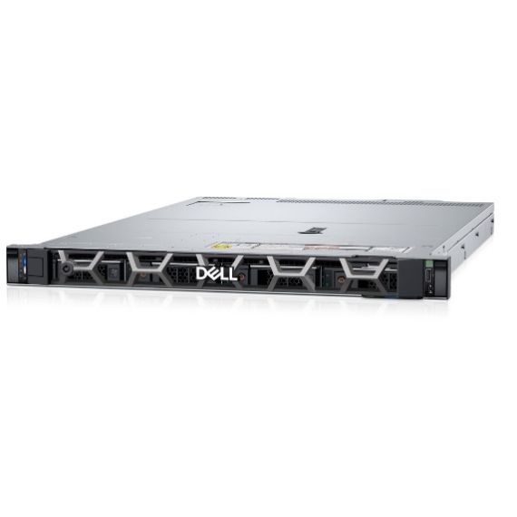DELL POWEREDGE R450 1U RACK, XEON SILVER 4310 (2.1GHZ,12C/24T, 18M), 1X16GB RDIMM DDR4 3200MT/S, 2TB HDD SATA (UP TO 4Х3.5” SAS/SATA HDD), PERC H755 SAS FRONT, IDRAC9 ENTERPRISE, DUAL PORT 1GB, BC5720 DUAL PORT 1GBE, DUAL REDUNDANT PSU (1+1) 700W TITANIUM