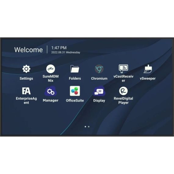 65” 4K ПРЕЗЕНТАЦИОННЫЙ ДИСПЛЕЙ VIEWSONIC CDE6530