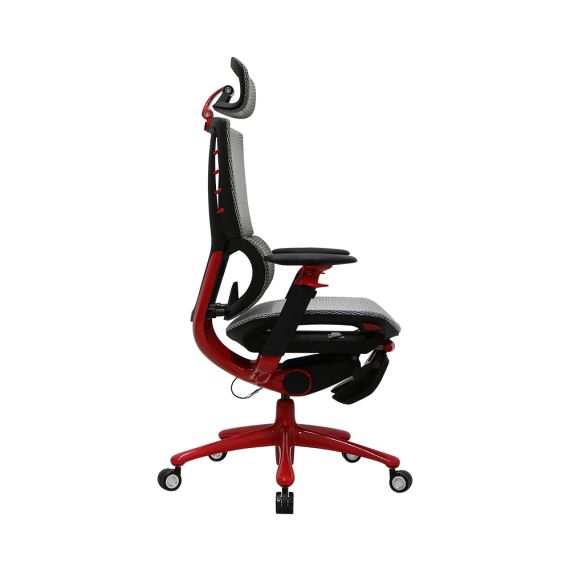 ИГРОВОЕ КРЕСЛО 1STPLAYER ERGO PLAY/ 160KG/  3D ARMREST/ WHITE&RED