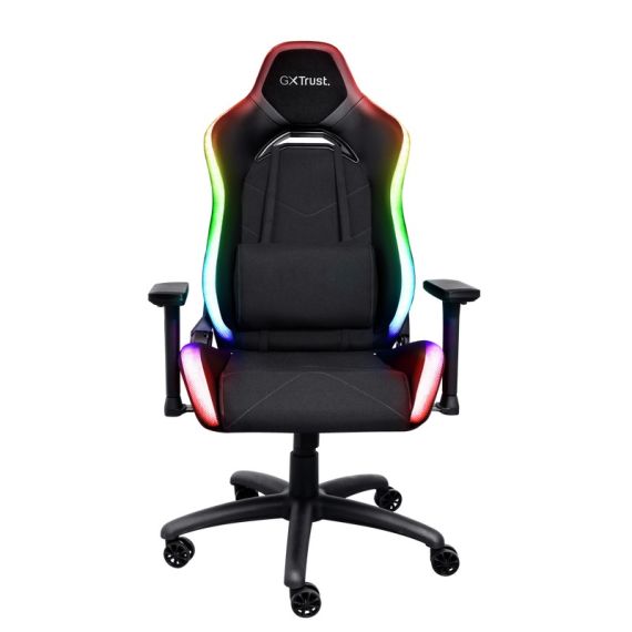 ИГРОВОЕ КРЕСЛО TRUST GXT 719 RUYA / 150KG / UP TO 195CM / BLACK RGB