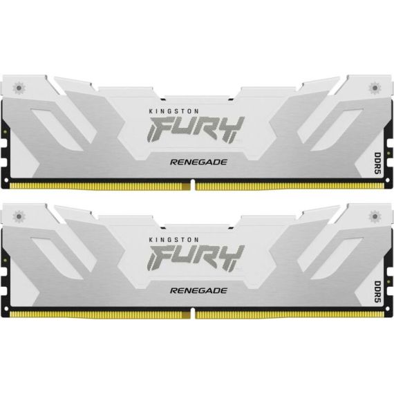 ОПЕРАТИВНАЯ ПАМЯТЬ KINGSTON FURY RENEGADE WHITE DDR5-6400 32GB (KIT OF 2*16GB)