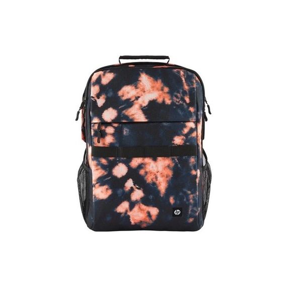 16.1” NB BACKPACK - HP CAMPUS XL TIE DYE BACKPACK - EXTRA-PADDED FLOATING LAPTOP POCKET, A DOUBLE-COIL, LOCKABLE ZIPPER, RAIN-REPELLANT MATERIAL.