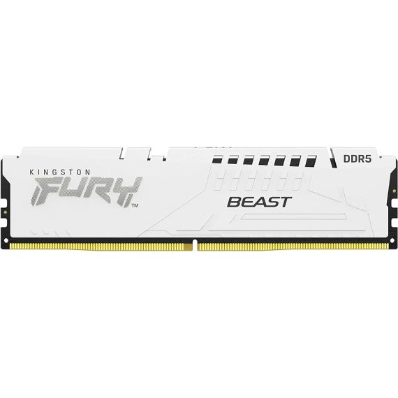 ОПРЕАТИВНАЯ ПАМЯТЬ KINGSTON FURY BEAST WHITE EXPO DDR5 6000MHZ 16GB
