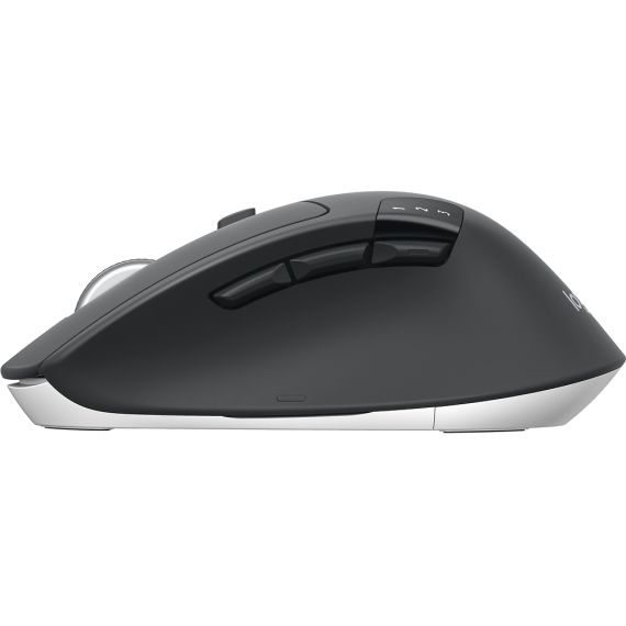 LOGITECH WIRELESS MOUSE M720 TRIATHLON, BLACK, OPTICAL MOUSE, MULTI-DEVICE, HYPER-FAST SCROLLING, SWITCHING SEAMLESSLY BETWEEN 3 COMPUTERS, BLUETOOTH SMART AND 2.4GHZ WIRELESS CONNECTION, BLACK/WHITE, RETAIL