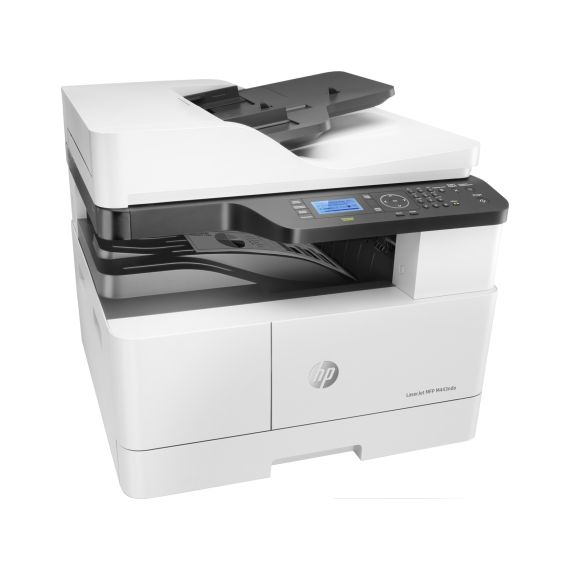 MFP A3 HP LASERJET M443NDA, WHITE, UP TO 25PPM,RADF 100P, 1200*1200 DPI, DUPLEX, 512MB, 600DPI, 4-LINE LCD DISPLAY, UP TO 50000 P/M, INPUT 350 P,USB 2.0, 10/100 BASE TX , HP PCL 6, TONER W1335A/X (7,400/13,700 PAGES), DRUM CF257A  (80,000 PAG)