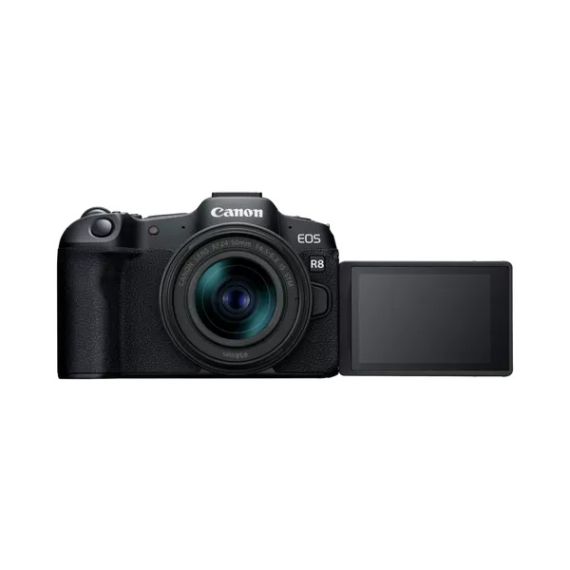 БЕЗЗЕРККАЛЬНАЯ КАМЕРА CANON EOS R8 BODY (5803C019) BLACK