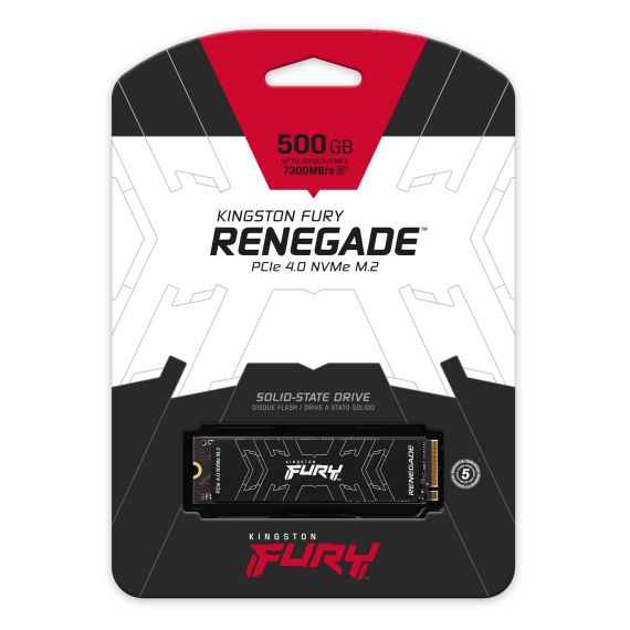 M.2 NVME SSD KINGSTON FURY RENEGADE 4.0TB (SFYRD/4000G)
