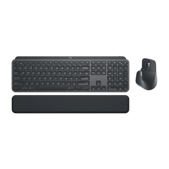 БЕСПРОВОДНАЯ КЛАВИАТУРА И МЫШКА LOGITECH MX KEYS COMBO FOR BUSINESS | GEN 2, GRAPHITE
