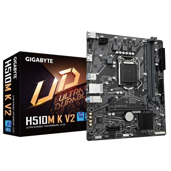 МАТЕРИНСКАЯ ПЛАТА GIGABYTE H510M K V2 / SOCKET 1200 / H470 / DDR4 / MATX
