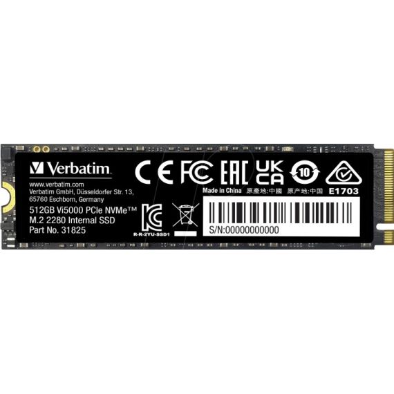 M.2 NVME SSD VERBATIM VI5000, 1.0TB
