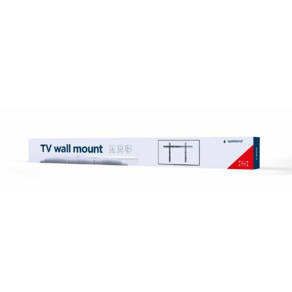 SUPORT TV DE PERETE (FIX), 37”-70” GEMBIRD ”WM-70F-02”, BACK