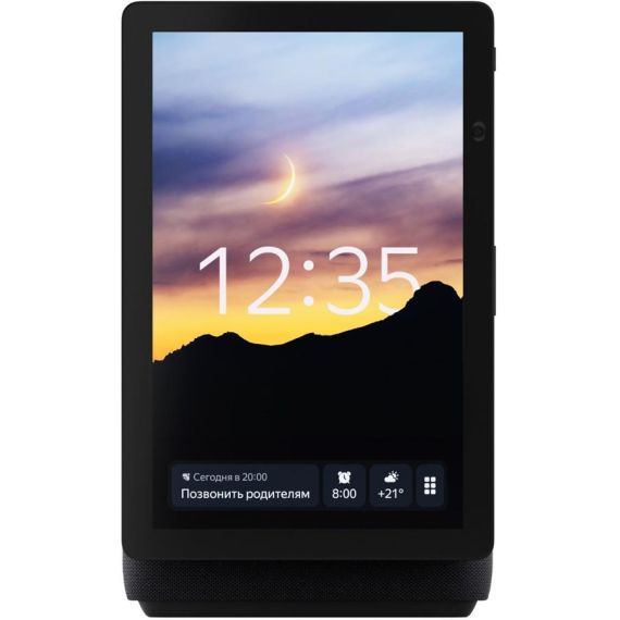 УМНАЯ КОЛОНКА YANDEX STATION DUO MAX WITH ALISA / 60W / DISPLAY 10.5” / FHD / CAM 13MPX / BLACK