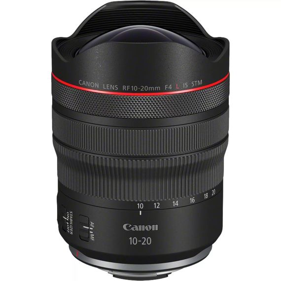 СВЕРХШИРОКОУГОЛЬНЫЙ ЗУМ-ОБЪЕКТИВ CANON RF 10-20MM F/4L IS STM (6182C005)