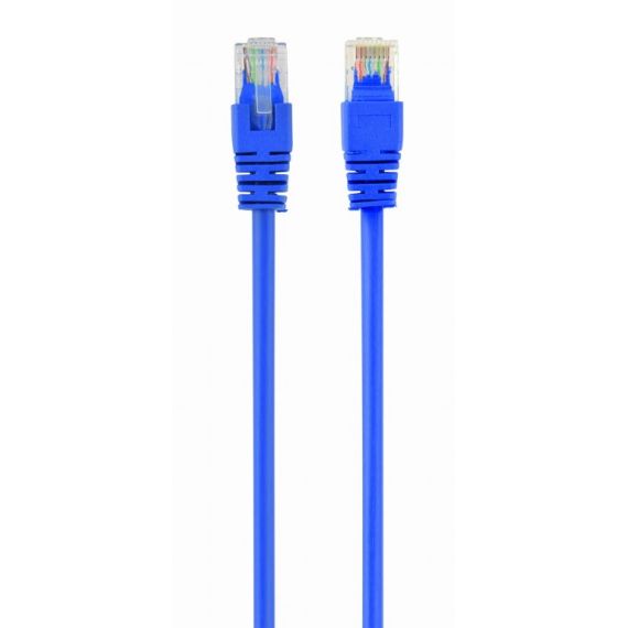 UTP CAT.5E PATCH CORD, 0.5M, BLUE