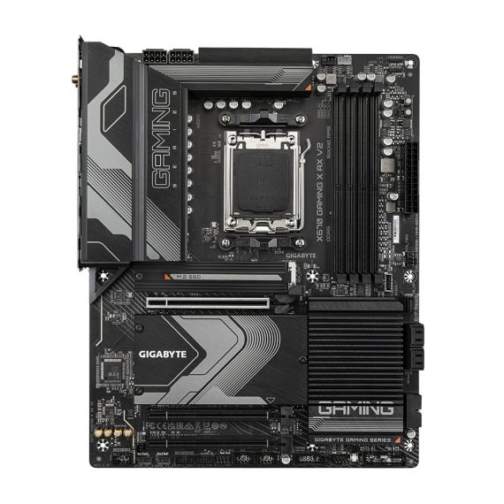 МАТЕРИНСКАЯ ПЛАТА GIGABYTE X670 GAMING X AX V2 / AM5 / AMD 670 / DDR5 / ATX