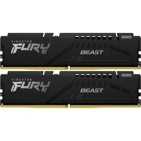 ОПРЕАТИВНАЯ ПАМЯТЬ KINGSTON FURY(R) BEAST DDR5 6000 МТ/С 64ГБ (KIT OF 2*32ГБ)