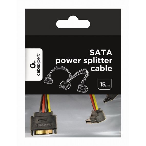 КАБЕЛЬ ПИТАНИЯ SATA CABLEXPERT CC-SATAM2F-02/ 0.15M