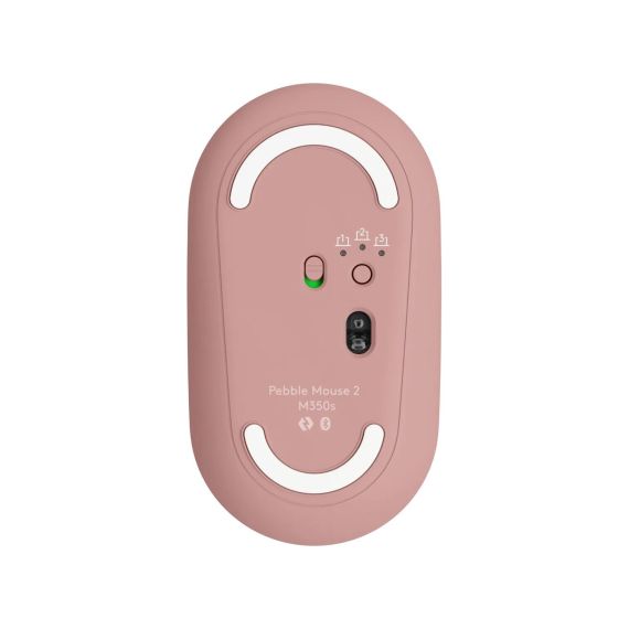 БЕСПРОВОДНАЯ МЫШЬ LOGITECH PEBBLE MOUSE 2 M350S, TONAL ROSE