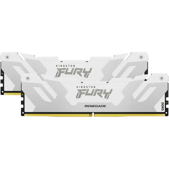 ОПЕРАТИВНАЯ ПАМЯТЬ KINGSTON FURY RENEGADE WHITE DDR5-6000 64GB (KIT OF 2*32GB)
