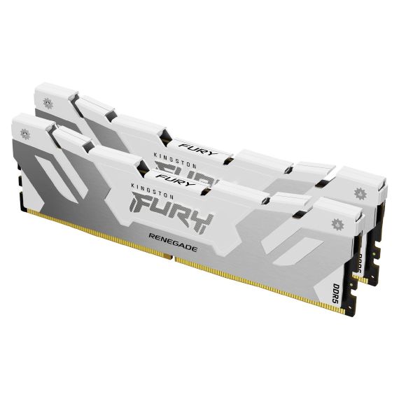 ОПЕРАТИВНАЯ ПАМЯТЬ KINGSTON FURY RENEGADE WHITE DDR5-6400 64GB (KIT OF 2*32GB)