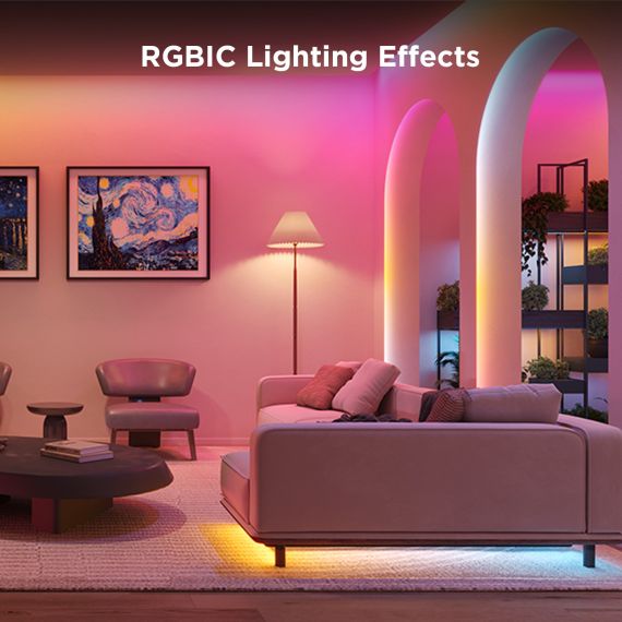 СВЕТОДИОДНАЯ ЛЕНТА GOVEE RGBIC S LED / 5M / MULTICOLOR / WI-FI / BLUETOOTH