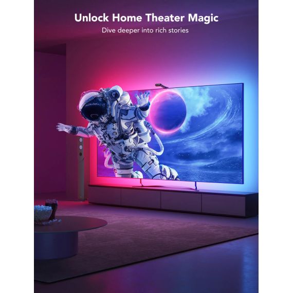 СВЕТОДИОДНАЯ ЛЕНТА ДЛЯ ТЕЛЕВИЗОРА GOVEE ENVISUAL TV BACKLIGHT T2 WITH DUAL CAMERAS (75”-85”)