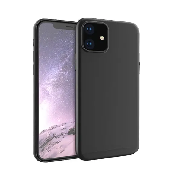 SILICON CASE BLACK FOR IPHONE 11/11 PRO/11 PRO MAX