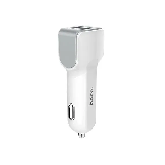АВТОМОБИЛЬНАЯ ЗАРЯДКА HOCO Z23 GRAND STYLE MICRO WHITE