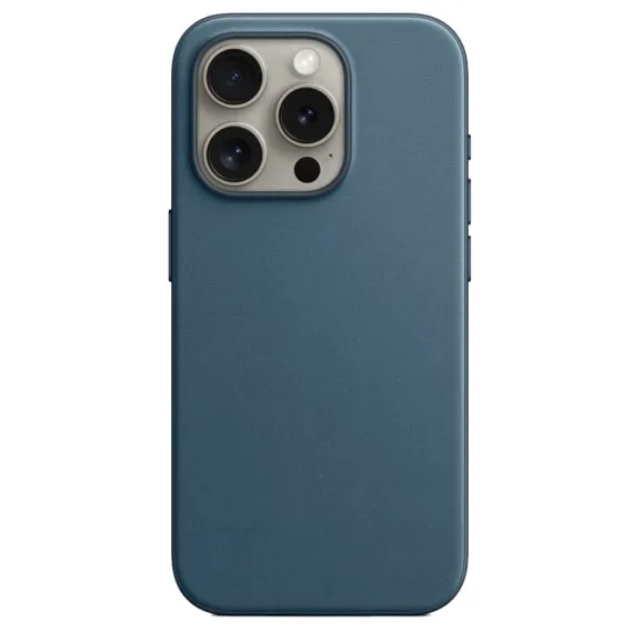 FINEWOVEN CASE WITH MAGSAFE FOR IPHONE 15 SERIES PACIFIC BLUE