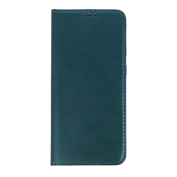 FLIP CASE SMOOTH/PLAIN LEATHER FOR XIAOMI REDMI DARK GREEN