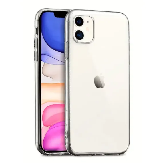 SILICON CASE TRANSPARENT FOR IPHONE 11/11 PRO/11 PRO MAX