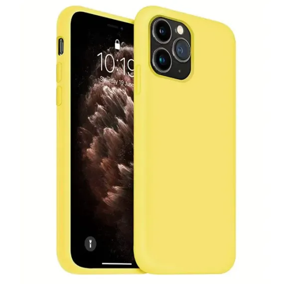 SILICON CASE PREMIUM LEMON ZEST FOR IPHONE 11/11 PRO/11 PRO MAX