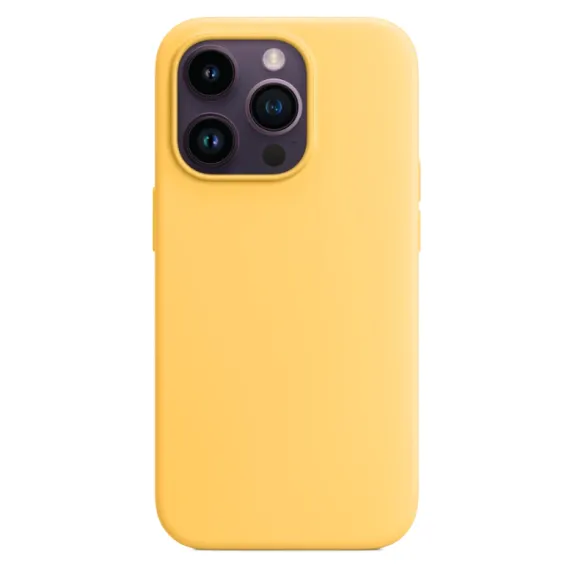 SILICON CASE PREMIUM SUNGLOW FOR IPHONE 14 SERIES