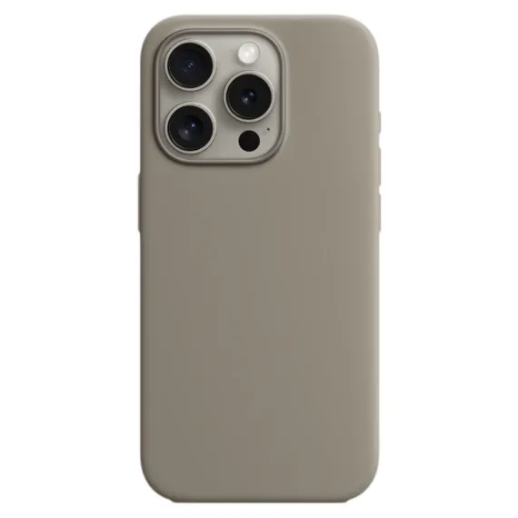 SILICON CASE PREMIUM CLAY FOR IPHONE 15 SERIES