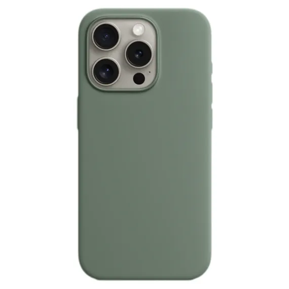 SILICON CASE PREMIUM CYPRESS FOR IPHONE 15 SERIES